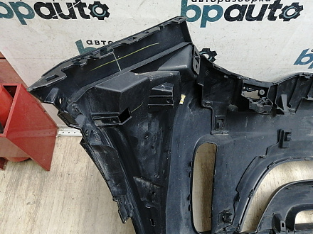 AA046068; Бампер передний; под паркт.; под омыват. (HY32-17F003-AAW) для Land Rover Discovery V L462 (2017 - 2020)/БУ; Оригинал; Р1, Мелкий дефект; 