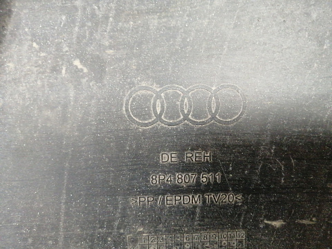 Фотография детали AA032017; Бампер задний; под паркт. (8P4 807 511) для Audi A3 II (8P) рест. 1 Sportback 5D (2004-2008)/БУ; Оригинал; Р1, Мелкий дефект; . Фото номер 23