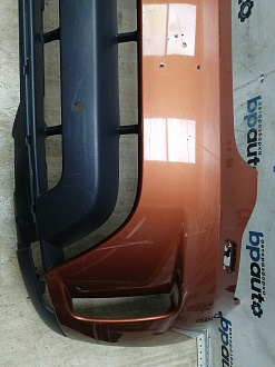 AA045867; Бампер передний; под паркт.; под омыват. (HY32-17F003-AAW) для Land Rover Discovery V L462 (2017 - 2020)/БУ; Оригинал; Р1, Мелкий дефект; 