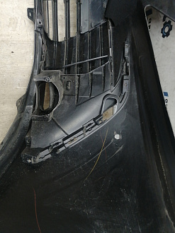 AA045790; Бампер передний; под паркт.; под омыват. (52119-06J20) для Toyota Camry 70 рест. (2021-2024)/БУ; Оригинал; Р2, Удовлетворительное; 