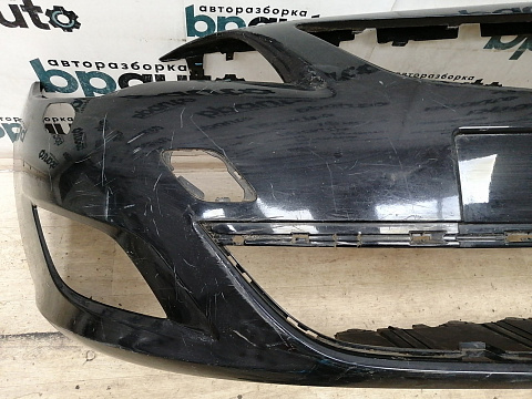 Фотография детали AA037216; Бампер передний; без паркт.; под омыват. (13264403) для Opel Astra/БУ; Оригинал; Р1, Мелкий дефект; . Фото номер 5