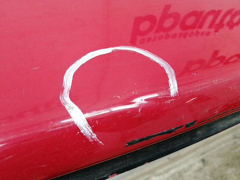 Фотография детали AA031523; Крышка багажника (5K6827025J) для Volkswagen Golf/БУ; Оригинал; Р1, Мелкий дефект; . Фото номер 12