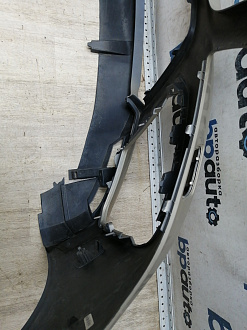 AA046106; Бампер передний, AMG; под паркт.; под омыват. (A1668854425) для Mercedes-Benz M-klasse III (W166) (2011-2015)/БУ; Оригинал; Р1, Мелкий дефект; 