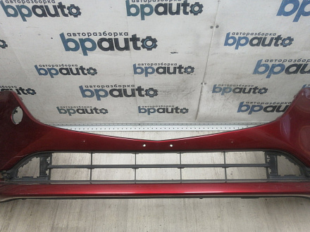 AA046200; Бампер передний; под паркт.; под омыват. (GSH7-50031) для Mazda 6 III (GJ) рест. 2 (2018-2024)/БУ; Оригинал; Р1, Мелкий дефект; 