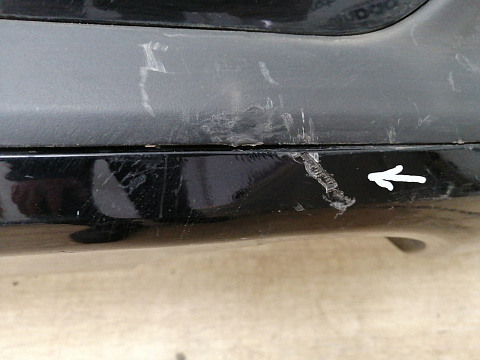 Фотография детали AA038805; Бампер задний; под паркт. (86611-A2000) для Kia CEED II Hatchback 5D (2012- 2015)/БУ; Оригинал; Р1, Мелкий дефект; . Фото номер 4