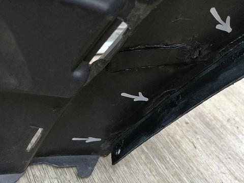 Фотография детали BA000079; Бампер передний; без паркт.; без омыват. (20999612) для Chevrolet Captiva/БУ; Оригинал; Р2, Удовлетворительное; . Фото номер 19