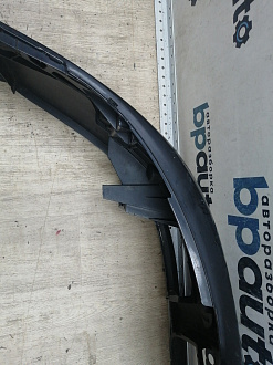 AA044498; Бампер передний; без паркт.; под омыват. (1K0807221D) для Volkswagen Jetta V (2005- 2010)/БУ; Оригинал; Р1, Мелкий дефект; 