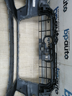 BA000173; Бампер передний, S-line; под паркт.; под омыват. (4G0 807 437 AB) для Audi A6 IV (C7) рест. Sedan (2014-2018)/БУ; Оригинал; Р2, Удовлетворительное; 