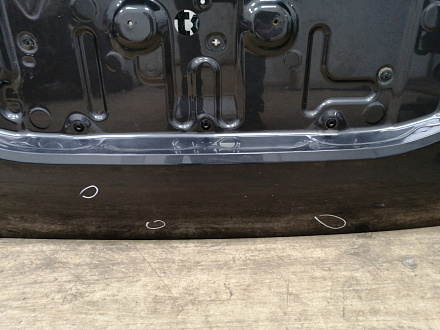 AA031393; Крышка багажника (67005-60L30) для Toyota Land Cruiser Prado/БУ; Оригинал; Р1, Мелкий дефект; (1G3) Темно-серый