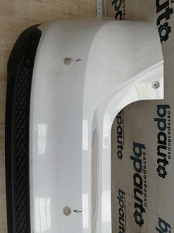 AA046063; Бампер задний; без паркт. (BM51-A17906-AGW) для Ford Focus III Hatchback (2011- 2015)/БУ; Оригинал; Р1, Мелкий дефект; 