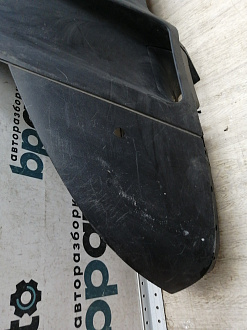 AA045763; Юбка переднего бампера (7P5807061) для Porsche Cayenne II (958) (2010-2014)/БУ; Оригинал; Р1, Мелкий дефект; 