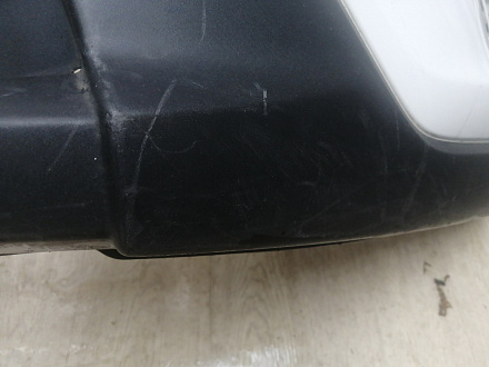 AA045757; Бампер передний; без паркт.; под омыват. (KD45-50031) для Mazda CX-5/БУ; Оригинал; Р1, Мелкий дефект; 