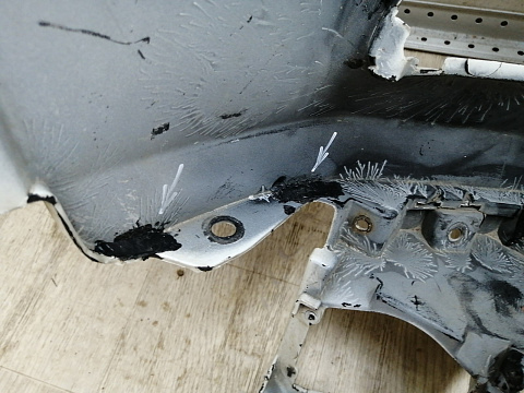 Фотография детали AA045231; Бампер передний; без паркт.; без омыват. (71101-TG7-A000) для Honda Pilot III (2015-2018)/БУ; Оригинал; Р2, Удовлетворительное; . Фото номер 28