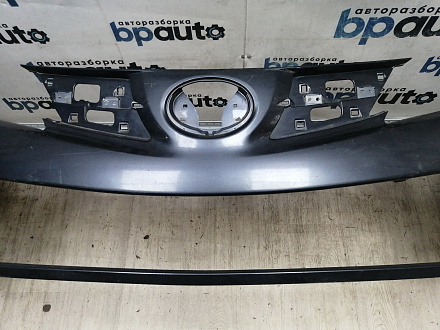 AA044524; Бампер передний; без паркт.; под омыват. (52119-4A904) для Toyota Rav4 40 (2013 — 2015)/БУ; Оригинал; Р1, Мелкий дефект; 
