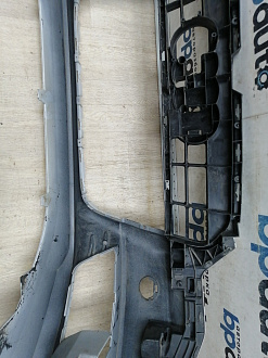 AA045625; Бампер передний; под паркт.; под омыват. (4G0 807 437) для Audi A6 C7/БУ; Оригинал; Р1, Мелкий дефект; 