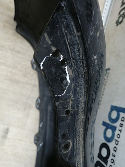 BA000218; Бампер передний, до 2010г; без паркт.; под омыват. (62022-JK60H) для Infiniti G (2006-2013)/БУ; Оригинал; Р1, Мелкий дефект; 