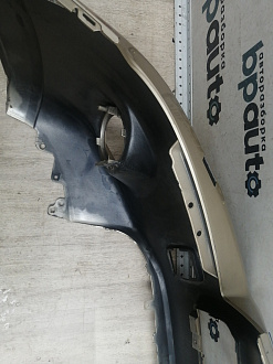 AA045780; Бампер передний; без паркт.; под омыват. (52119-42730) для Toyota Rav4 30 рест. V 2.4 (2009 - 2010)/БУ; Оригинал; Р1, Мелкий дефект; 