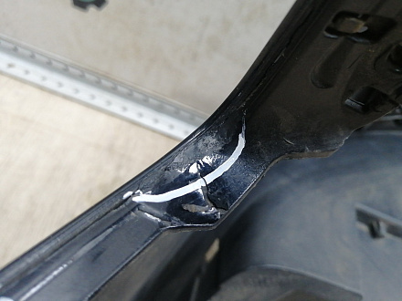 AA045593; Бампер передний; без паркт.; под омыват. (8K0 807 437 AC) для Audi A4 B8/БУ; Оригинал; Р1, Мелкий дефект; 