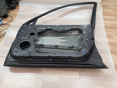 Фотография детали AA005181; Дверь передняя правая (H010M-JN2AA) для Nissan Teana 32/БУ; Оригинал; Р0, Хорошее; LAA, Темно-серый. Фото номер 7