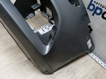 BA000165; Бампер передний; под паркт.; под омыват. (4G0 807 437) для Audi A6 C7/БУ; Оригинал; Р1, Мелкий дефект; 