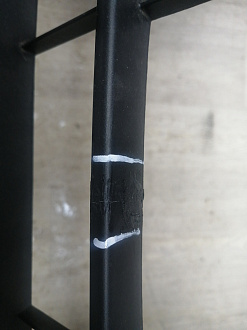 AA045775; Бампер передний; без паркт.; под омыват. (KD45-50031) для Mazda CX-5/БУ; Оригинал; Р1, Мелкий дефект; 