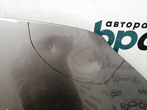 Фотография детали AA029790; Капот алюминий (31371418) для Volvo/БУ; Оригинал; Р2, Удовлетворительное; . Фото номер 5