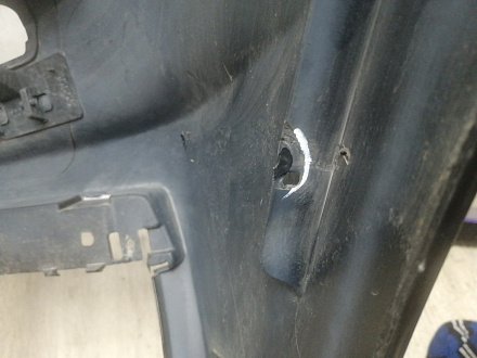 AA045750; Бампер передний, AMG; под паркт.; под омыват. (A1668856425) для Mercedes-Benz GL-klasse II (X166) (2012-2016)/БУ; Оригинал; Р1, Мелкий дефект; 