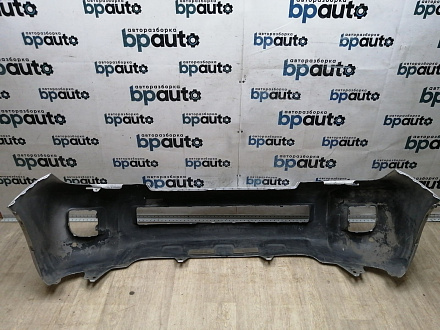 AA045331; Бампер передний; под паркт.; под омыват. (52119-60J00) для Toyota Land Cruiser 200 рест. (2012 — 2015)/БУ; Оригинал; Р1, Мелкий дефект; 