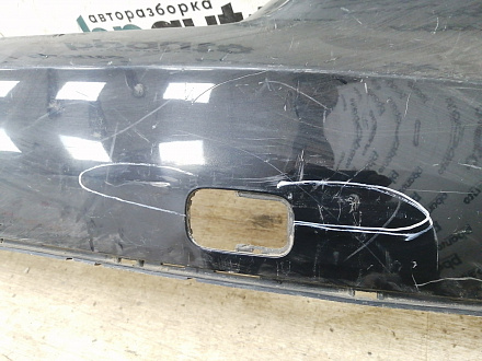 AA025725; Бампер задний - верхн. часть; под паркт. (4H0 807 511) для Audi A8 III (D4) (2010-2014)/БУ; Оригинал; Р1, Мелкий дефект; 