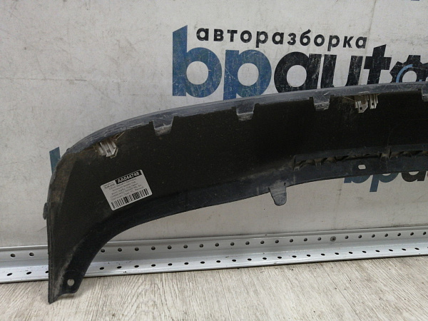 Юбка заднего бампера, большой вырез под выхл.трубу Опель Астра J рест. Sedan 2012 - 2015, б/у, фото 10
