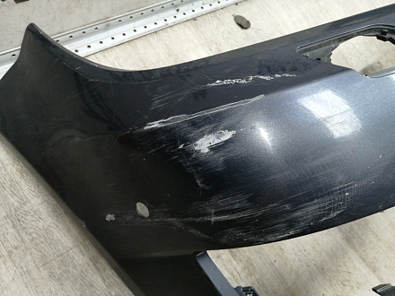 AA045428; Бампер передний, AMG; под паркт.; под омыват. (A2048807847) для Mercedes-Benz C-klasse III рест. (W204) (2011-2015)/БУ; Оригинал; Р1, Мелкий дефект; 