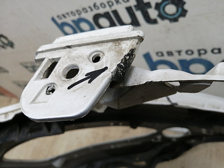 AA044979; Бампер передний; без паркт.; под омыват. (86511-2W000) для Hyundai Santa Fe III (2012 - 2015)/БУ; Оригинал; Р2, Удовлетворительное; 