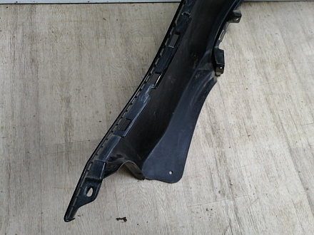 AA046115; Бампер задний; без паркт. (86611-4Y000) для Kia Rio III Sedan (2011- 2015)/БУ; Оригинал; Р1, Мелкий дефект; 