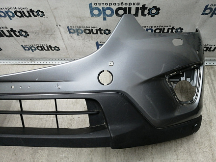 AA045828; Бампер передний; под паркт.; под омыват. (KD45-50031) для Mazda CX-5/БУ; Оригинал; Р1, Мелкий дефект; 