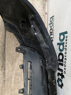 AA038171; Бампер передний; без паркт.; под омыват. (52119-60G50) для Toyota Land Cruiser Prado 150 рест. (2013 — 2017)/БУ; Оригинал; Р1, Мелкий дефект; 