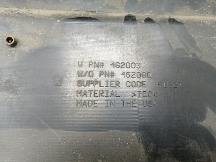 AA027205; Бампер передний; под паркт.; под омыват. (68078268AB) для Jeep Grand Cherokee IV (2010-2013)/БУ; Оригинал; Р1, Мелкий дефект; 