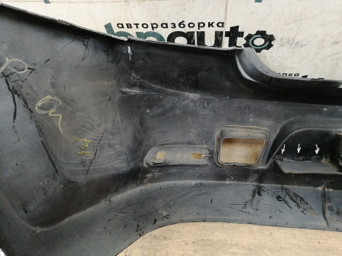 Фотография детали AA042870; Бампер задний; без паркт. (8200916804) для Renault Logan I рест. (2009-2015)/БУ; Оригинал; Р1, Мелкий дефект; . Фото номер 29