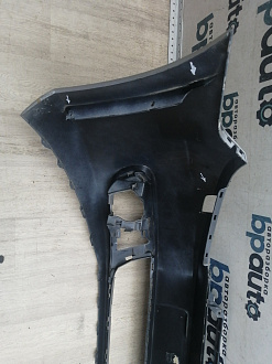 AA045979; Бампер передний; без паркт.; под омыват. (5K0807221) для Volkswagen Golf/БУ; Оригинал; Р1, Мелкий дефект; 