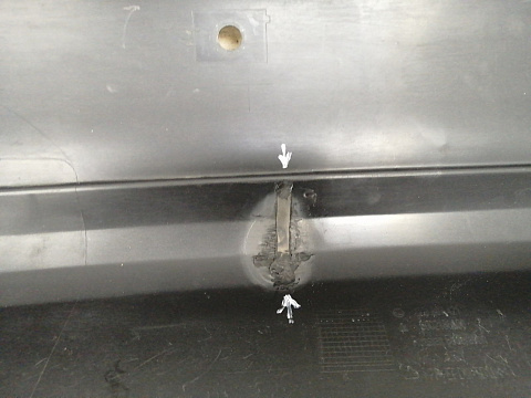 Фотография детали AA039649; Бампер задний; под паркт. (1ZU 807 421) для Skoda Octavia II рест. Liftback (2008-2013)/БУ; Оригинал; Р2, Удовлетворительное; . Фото номер 14