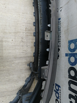 BA000249; Бампер передний; под паркт.; под омыват. (5M0807221N) для Volkswagen Golf Plus II (2009-2014)/БУ; Оригинал; Р1, Мелкий дефект; 