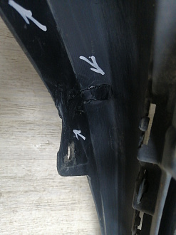 AA045788; Бампер передний; под паркт.; под омыват. (52119-06J20) для Toyota Camry 70 рест. (2021-2024)/БУ; Оригинал; Р2, Удовлетворительное; 