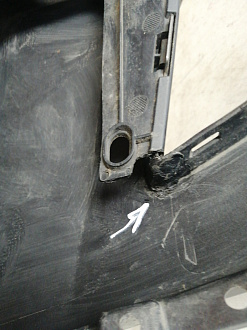 AA045642; Бампер передний, S-line; под паркт.; под омыват. (4G8 807 437 F) для Audi A7 I Sportback (2010-2014)/БУ; Оригинал; Р1, Мелкий дефект; 