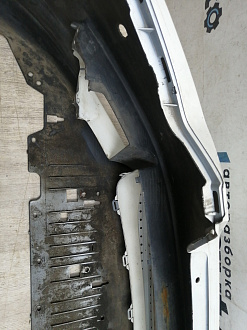 AA045251; Бампер передний; под паркт.; под омыват. (71101-TL0-ZZ00) для Honda Accord VIII (2008-2011)/БУ; Оригинал; Р1, Мелкий дефект; 