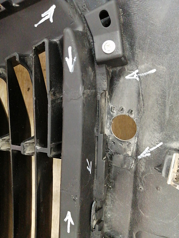 Фотография детали AA041213; Бампер передний; под паркт.; без омыват. (6600248426) для Geely Coolray I (2020 -2023)/БУ; Неоригинал; Р1, Мелкий дефект; . Фото номер 25