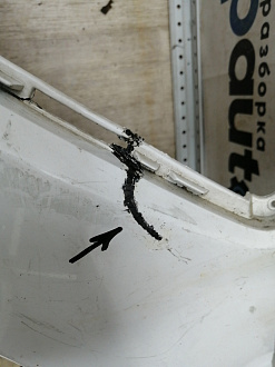 AA044979; Бампер передний; без паркт.; под омыват. (86511-2W000) для Hyundai Santa Fe III (2012 - 2015)/БУ; Оригинал; Р2, Удовлетворительное; 