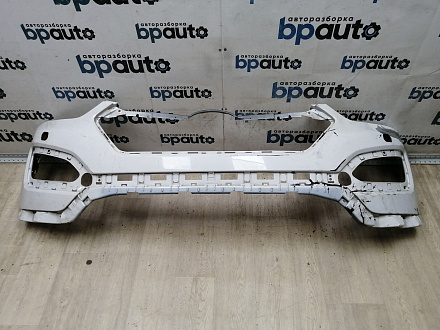 AA044979; Бампер передний; без паркт.; под омыват. (86511-2W000) для Hyundai Santa Fe III (2012 - 2015)/БУ; Оригинал; Р2, Удовлетворительное; 