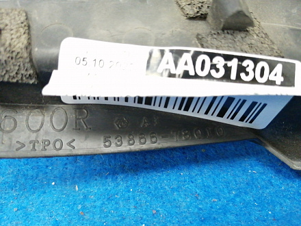 AA031304; Молдинг лобового стекла правый, нижний, до 2015 г.в. (53866-78010) для Lexus NX (2014-2017)/БУ; Оригинал; Р0, Хорошее; 