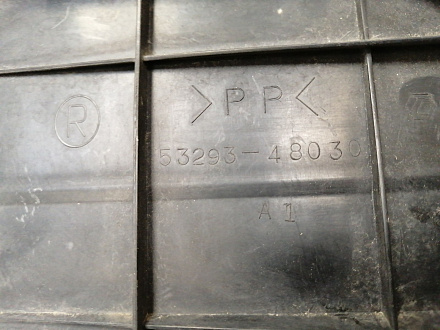 Направляющая воздушного потока, дефлектор радиатора правый Лексус RX II 2004 — 2008, б/у, фото 10