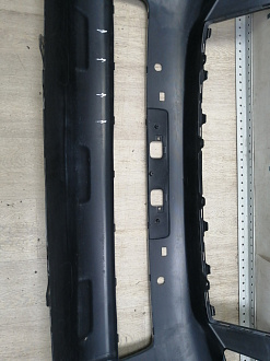 AA046185; Бампер передний; под паркт.; под омыват. (52119-60E01) для Toyota Land Cruiser Prado 150 (2010 — 2013)/БУ; Оригинал; Р1, Мелкий дефект; 