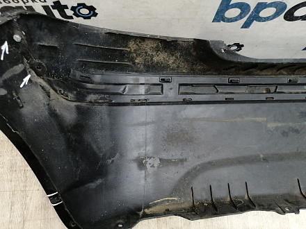 AA045513; Бампер задний; под паркт. (86611-1C310) для Hyundai Getz рест. (2005-2011)/БУ; Оригинал; Р1, Мелкий дефект; 